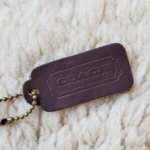 TRADE Mahogany Bag Charm For Vintage Madison Collection Navy Bag Charm
